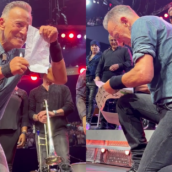 Springsteen firma la giustifica ad una fan che ha saltato la scuola Springsteen firma la giustifica ad una fan che ha saltato la scuola