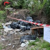 Pratola Serra, discarica a cielo aperto: denunciati due 50enni