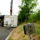 Incidente sulla SS7 “Appia”: mezzo pesante si ribalta, intervengono i Vigili del Fuoco