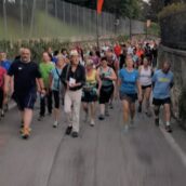 Valdobbiadene, il paese corre con il sindaco per farlo dimagrire Valdobbiadene, il paese corre con il sindaco per farlo dimagrire