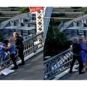 Bon Jovi soccorre e salva un donna che voleva gettarsi dal ponte di Nashville Bon Jovi soccorre e salva un donna che voleva gettarsi dal ponte di Nashville