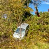 Pratola Serra, finisce fuori strada e si ribalta nella scarpata: paura per un 21enne Pratola Serra, finisce fuori strada e si ribalta nella scarpata: paura per un 21enne