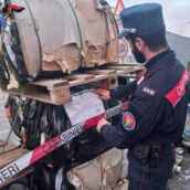 Montoro, i Carabinieri Forestali denunciano un imprenditore per gestione illecita di rifiuti