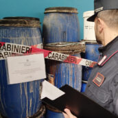 Solofra, contrasto all’inquinamento del fiume Sarno: denunciato un imprenditore conciario