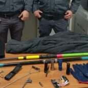 Melizzano, sorpreso con arnesi per lo scasso nel bagagliaio dell’auto: denunciato