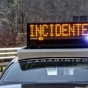 Caposele, incidente in galleria sulla SS 691: un ferito