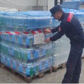 Telese Terme, sequestrate 4mila bottiglie d’acqua in cattivo stato di conservazione Telese Terme, sequestrate 4mila bottiglie d’acqua in cattivo stato di conservazione