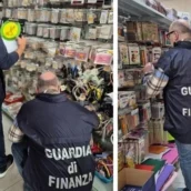 GdF Benevento, sequestrati articoli non conformi agli standard di sicurezza e scoperti 3 lavoratori in nero