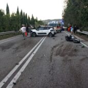 Benevento, tragedia sulla Tangenziale Ovest: muore centauro 56enne