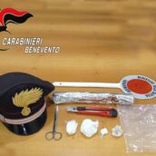 Operazione antidroga a Ceppaloni: Carabinieri arrestano 37enne con oltre 47 grammi di cocaina