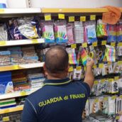 GdF Avellino: sequestrati circa 6.000 prodotti tra articoli per bambini e detergenti per l’infanzia