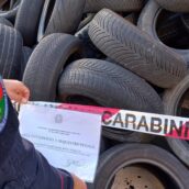 Officina meccatronica sotto sequestro a Cervinara: 50 metri cubi di rifiuti speciali gestiti illegalmente
