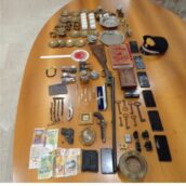 Benevento, 34enne arrestato per incendio e detenzione illegale di armi