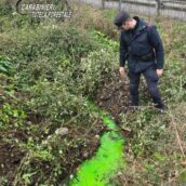 Scarichi abusivi nel Sarno, denunciato il presidente di una conceria a Solofra
