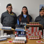 Atripalda, blitz della Guardia di Finanza: in manette contrabbandiere, maxi sequestro di sigarette