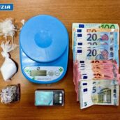 San Martino Valle Caudina, arrestato 27enne ai domiciliari: in casa hashish, cocaina e denaro